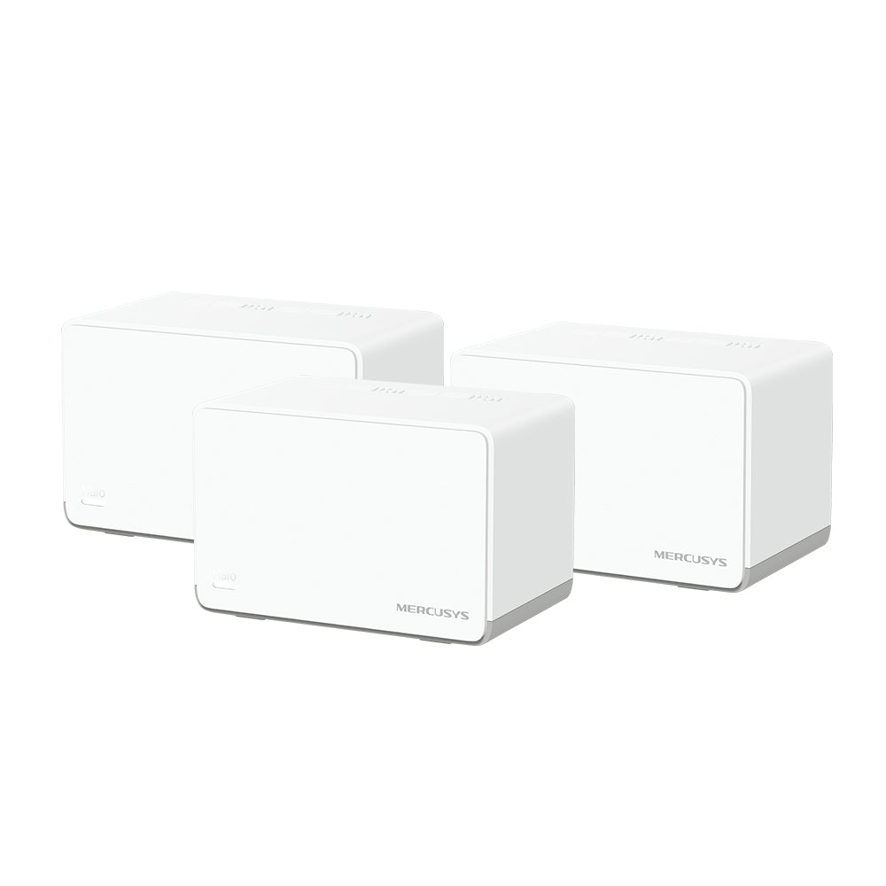 Sistema Wi-Fi 6 Mesh Mercusys Halo H70X AX1800 Whole Home (3-Pack)