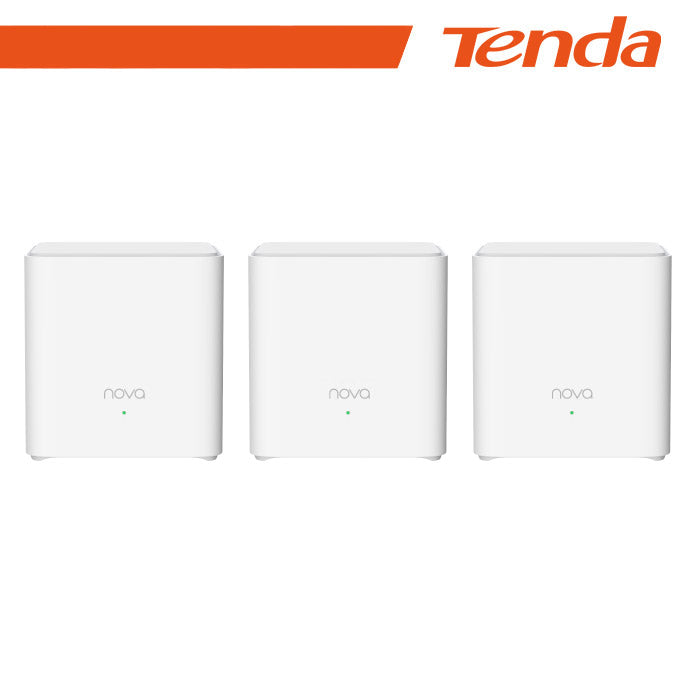 Sistema Wi-Fi 6 Mesh AX1500 Tenda EX3 Copertura Estesa (3 Pack)