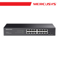 Switch Gigabit 16 Porte Mercusys MS116GS Desktop Rackmount
