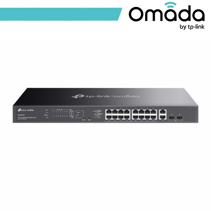 Switch Gigabit PoE+ 20 Porte TP-Link Omada ES220GMP 16 Porte PoE