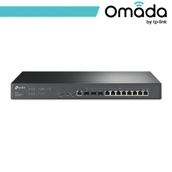 Router VPN Professionale Omada ER8411 Multi-WAN Porte 10G
