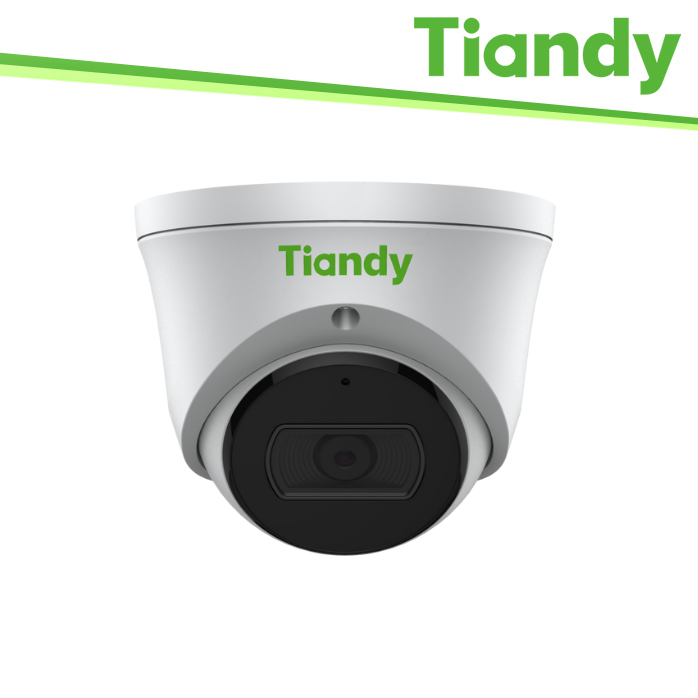 Telecamera IP Turret 4MP Tiandy Starlight 2.8mm PoE WhiteLight TC-C34XS