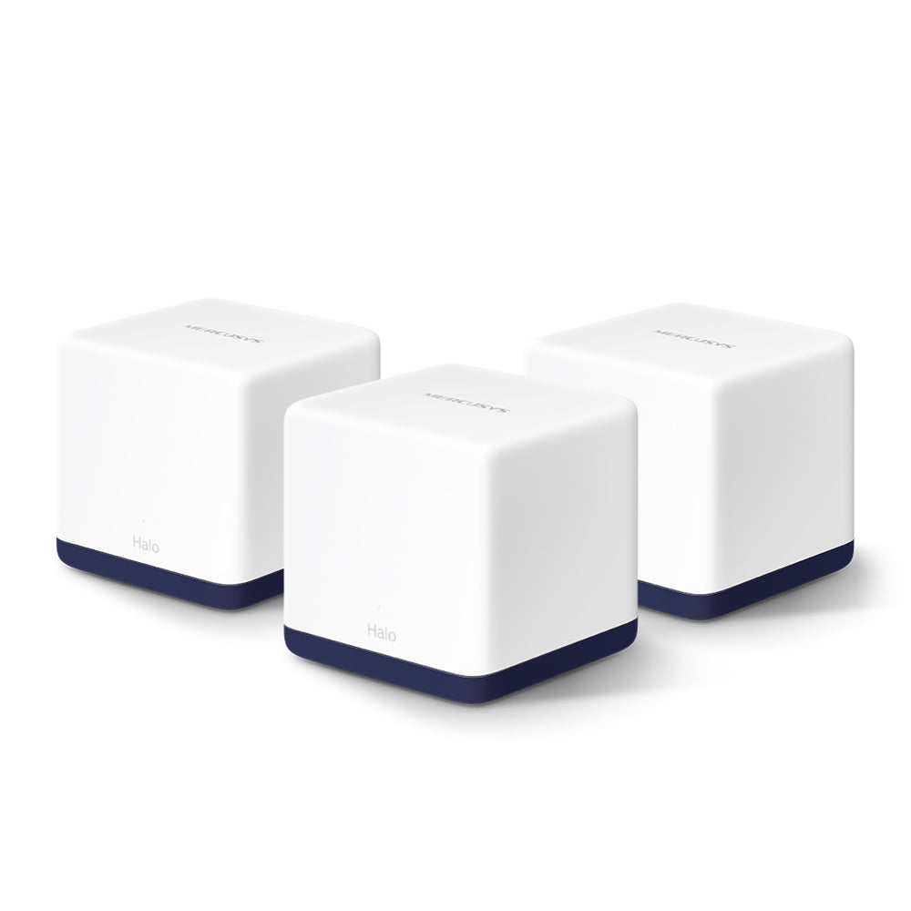 Sistema Wi-Fi Mesh Gigabit Mercusys Halo H50G AC1900 (3-Pack)