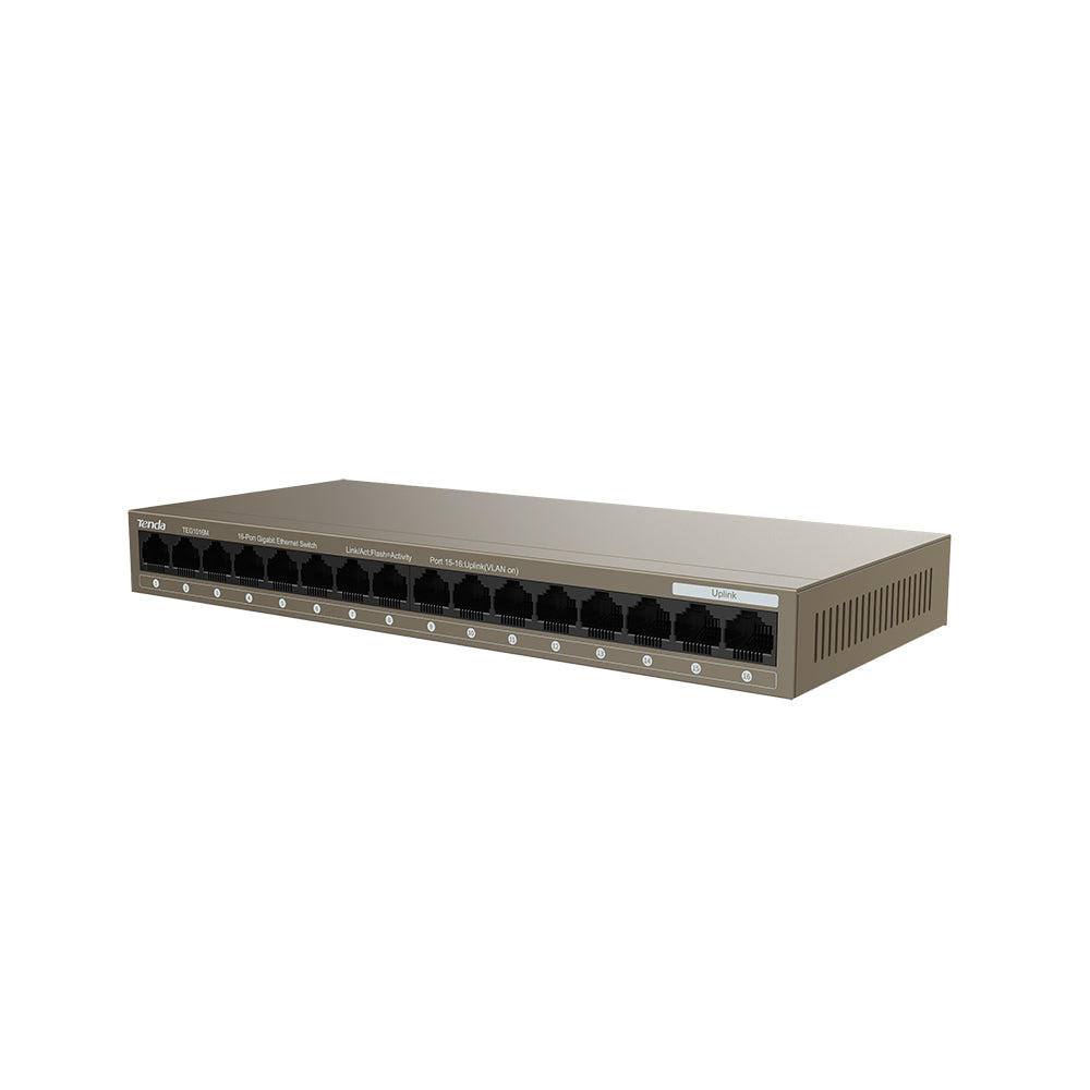 Switch Ethernet Gigabit 16 Porte Tenda TEG1016M Unmanaged