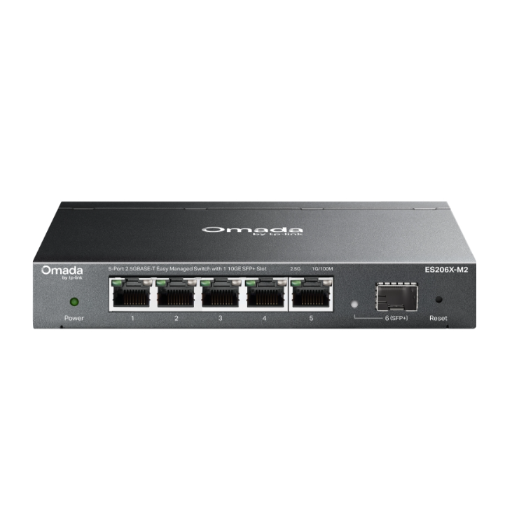 Switch Multi-Gigabit 2.5G TP-Link Omada 5 Porte con 1 SFP+ 10G