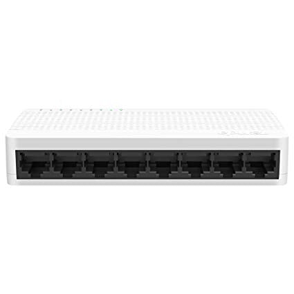 Switch Ethernet 8 Porte 10/100 Tenda S108 v8 Mini Unmanaged