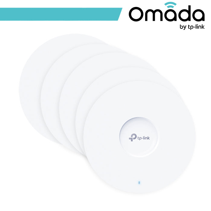 Access Point Wi-Fi 6 AX1800 Omada EAP613 Pack 5 Pezzi