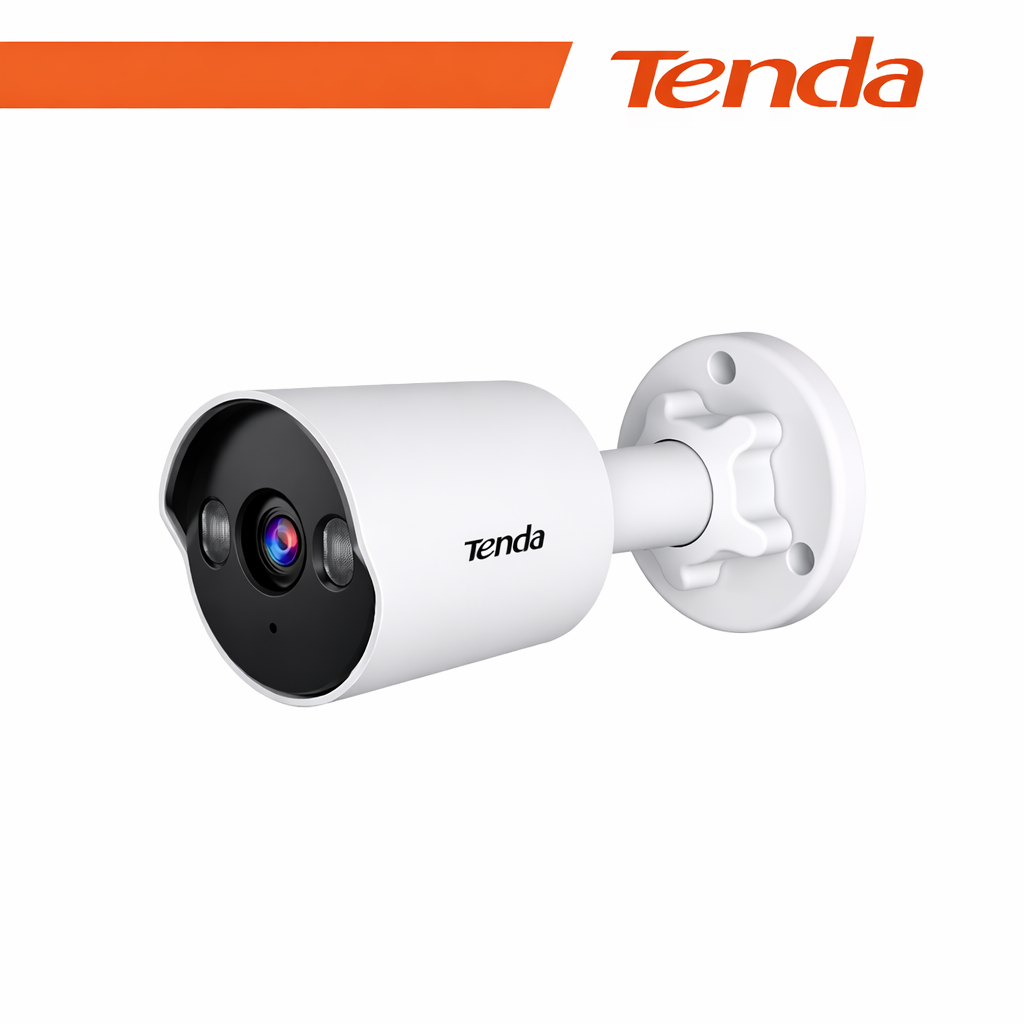 Telecamera IP PoE Bullet Tenda TC3B24C 4MP 4mm AI IP67 Full-Color
