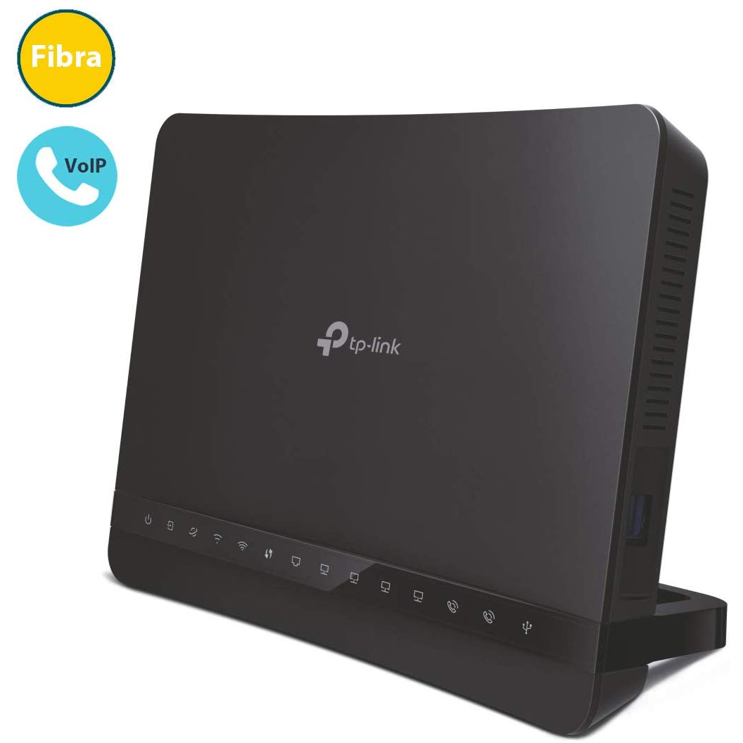 Modem Router Fibra VDSL TP-Link Archer VR1210v VoIP AC1200