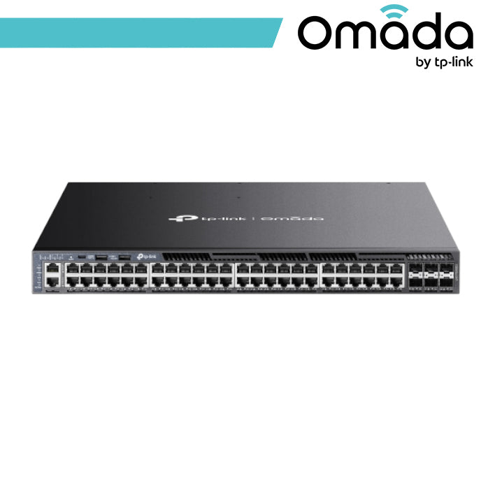 Switch Managed L3 Omada SG6654XHP 48 Porte Gigabit PoE+ Stackable
