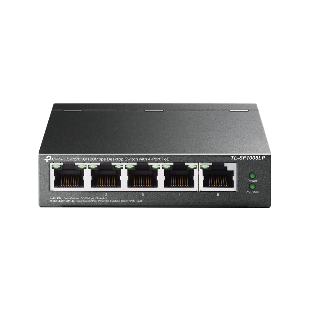 Switch Desktop 5 Porte TP-Link TL-SF1005LP 10/100M con 4 PoE