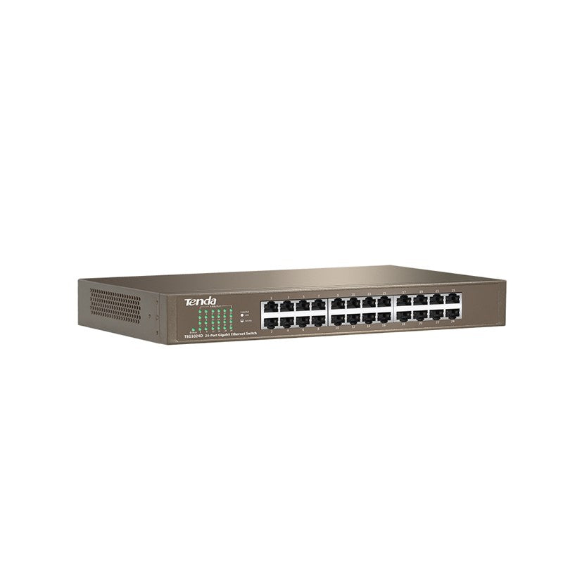 Switch Gigabit 24 Porte Tenda TEG1024D Unmanaged Rackmount