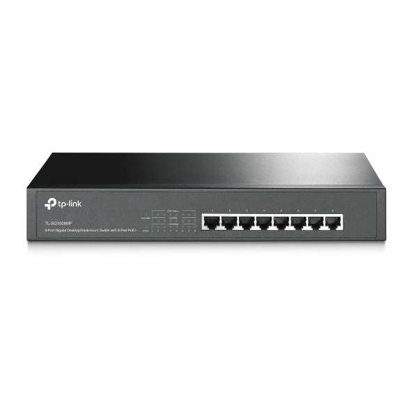 Switch Gigabit PoE+ 8 Porte TP-Link TL-SG1008MP Rackmount