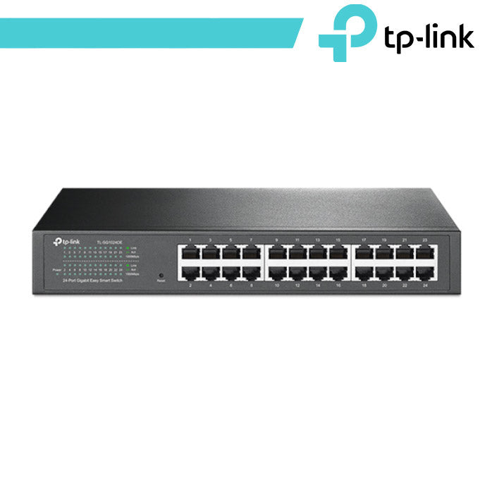 Switch Gigabit Easy Smart 24 Porte TP-Link TL-SG1024DE