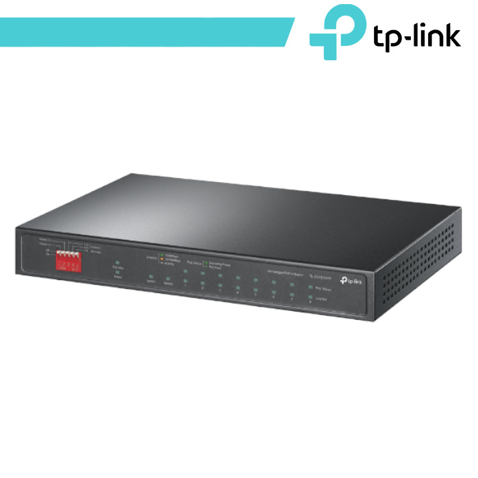 Switch Gigabit 10 Porte TP-Link TL-SG1210PP con PoE+ e PoE++