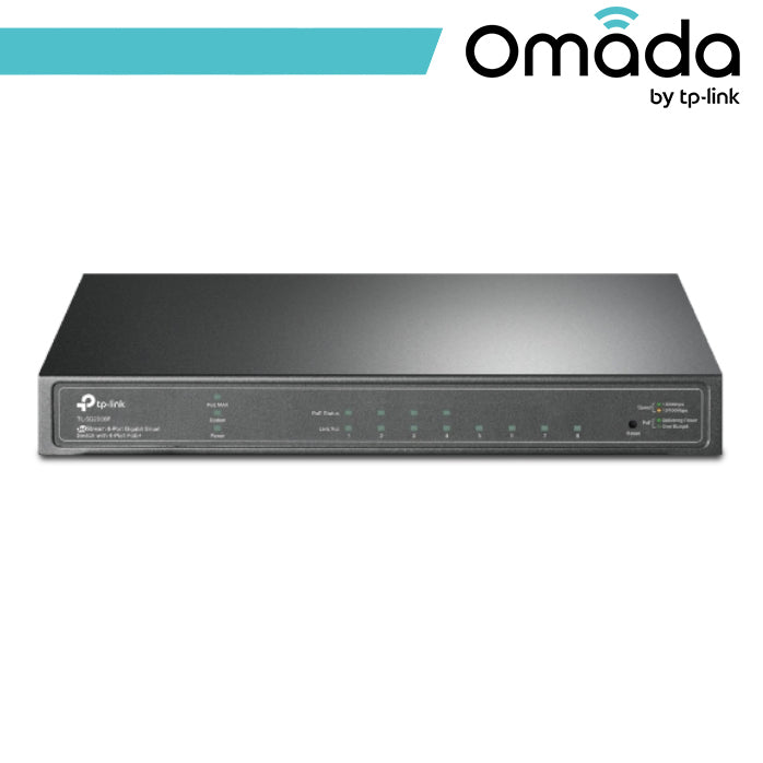 Switch Managed Gigabit Omada SG2008P 8 Porte con 4 PoE+