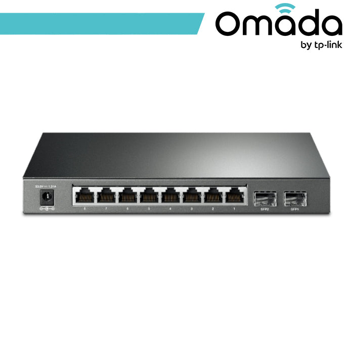 Switch Managed Omada SG2210P JetStream 8 Porte Gigabit PoE+ e 2 SFP