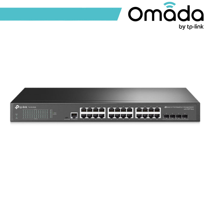 Switch Managed L2 Omada SG3428 24 Porte Gigabit 4 Slot SFP
