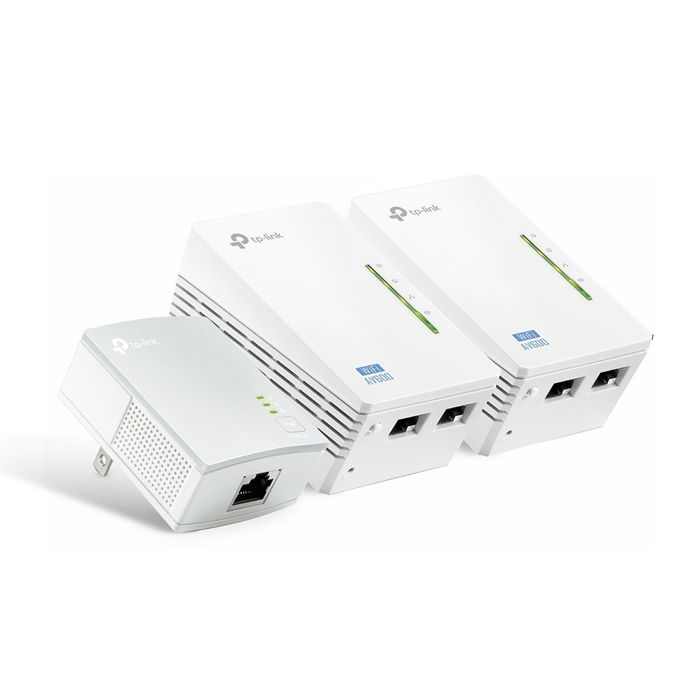 TP-Link TL-WPA4220 TKIT Kit 3 Powerline WiFi AV600 300Mbps 2 Porte LAN
