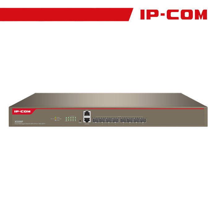 Switch Cloud Managed L3 8 Porte SFP+ 10G IP-COM X5308F