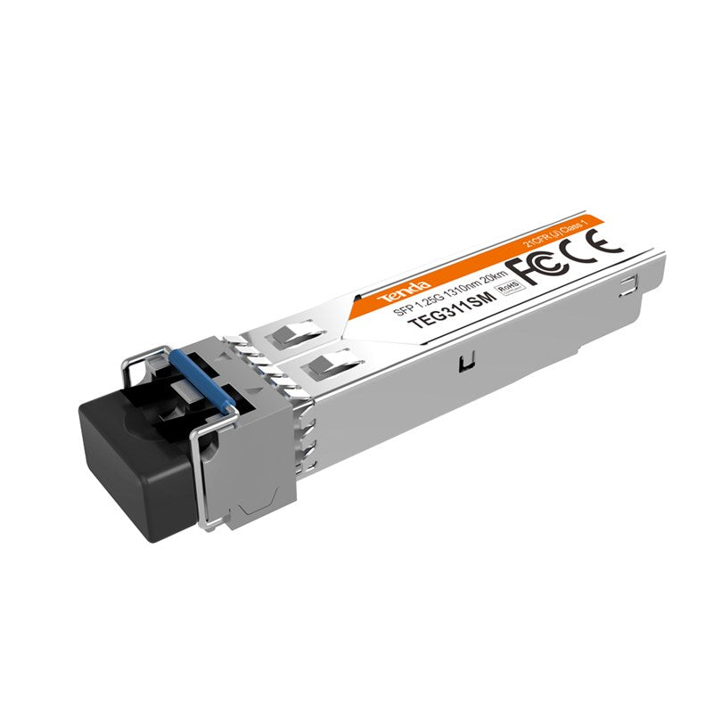 Modulo SFP Gigabit Monomodale Tenda TEG311SM 1000Base-LX LC
