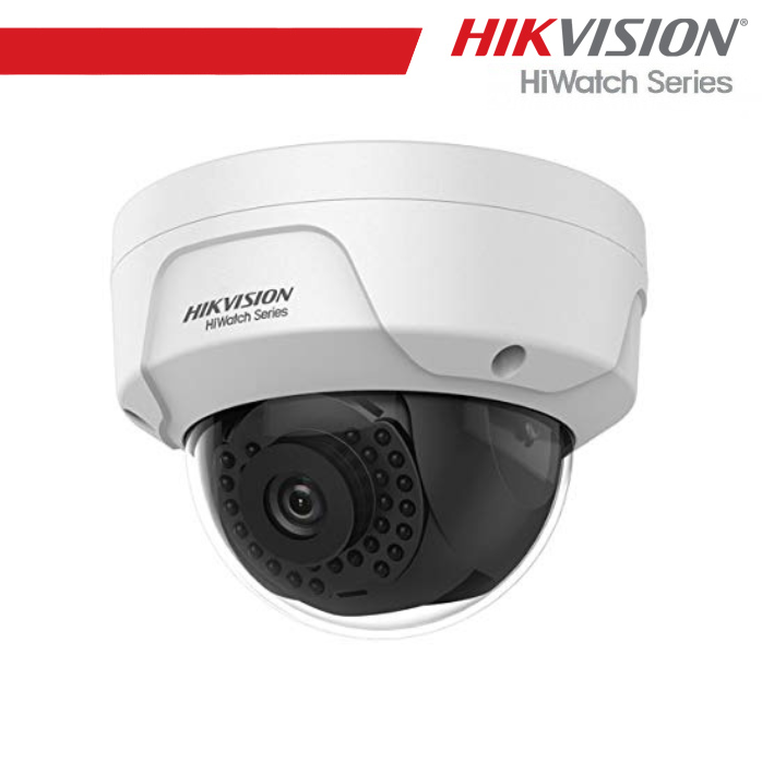 Telecamera IP Dome Hikvision 4MP da Esterno Ottica 4mm HWI-D141H-C