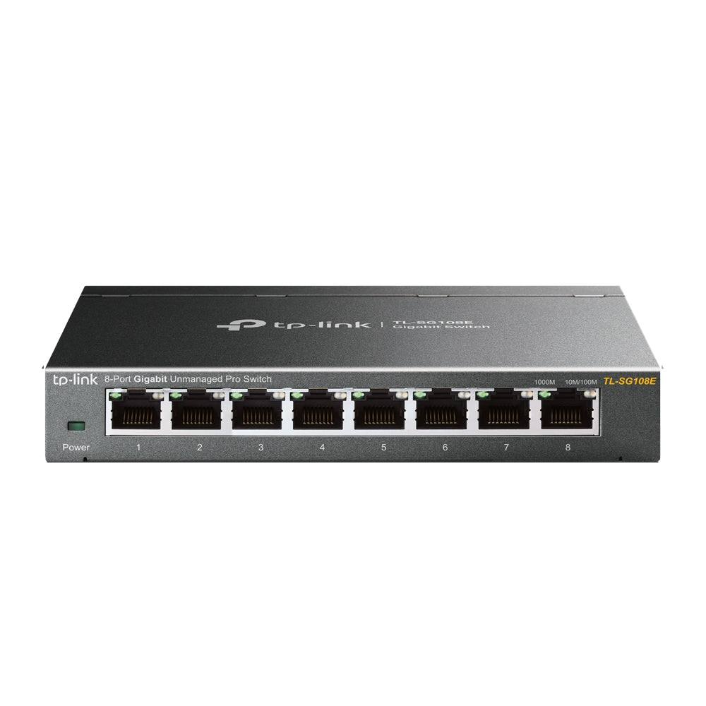 Switch Gigabit Easy Smart 8 Porte TP-Link TL-SG108E