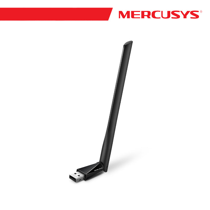Adattatore USB Wi-Fi AC650 Mercusys MU6H High Gain con Antenna Dual Band