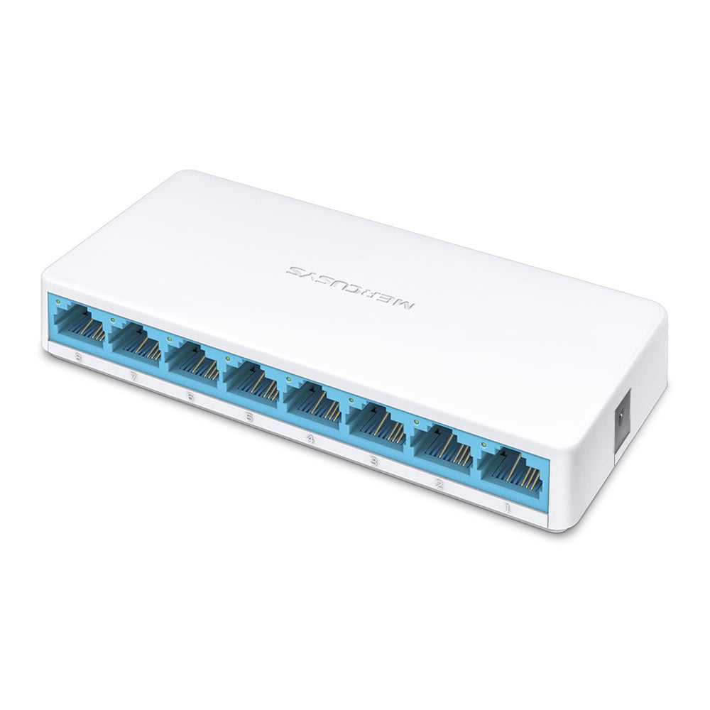 Switch Ethernet 8 Porte Mercusys MS108 Desktop 10/100Mbps