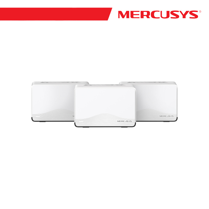 Sistema Wi-Fi 7 Mesh Mercusys Halo H27BE BE3600 (3-Pack)