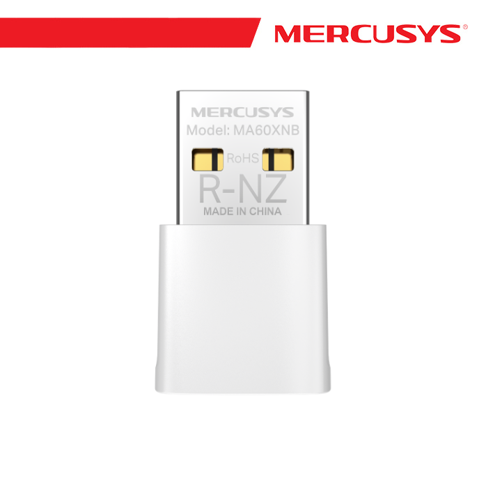 Adattatore USB Wi-Fi 6 e Bluetooth Mercusys MA60X Nano AX600 Dual Band
