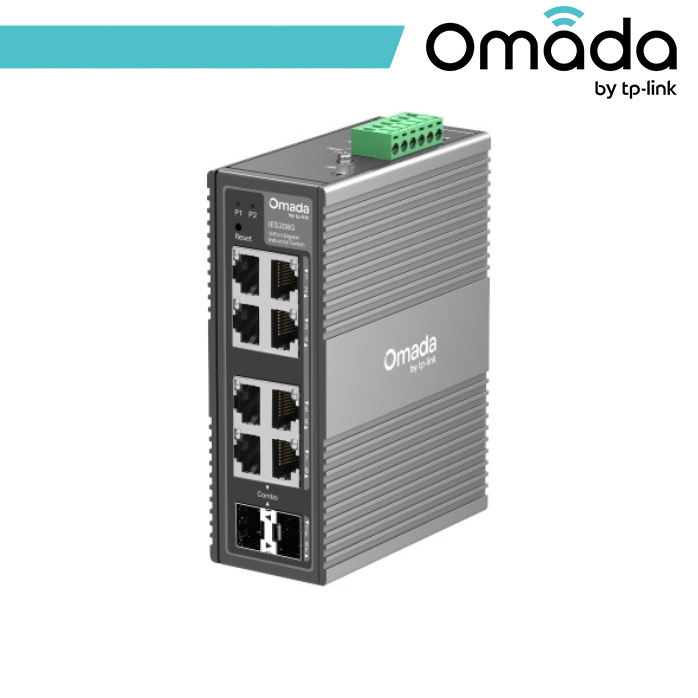 Switch Industriale Gigabit TP-Link Omada IES208G 8 Porte