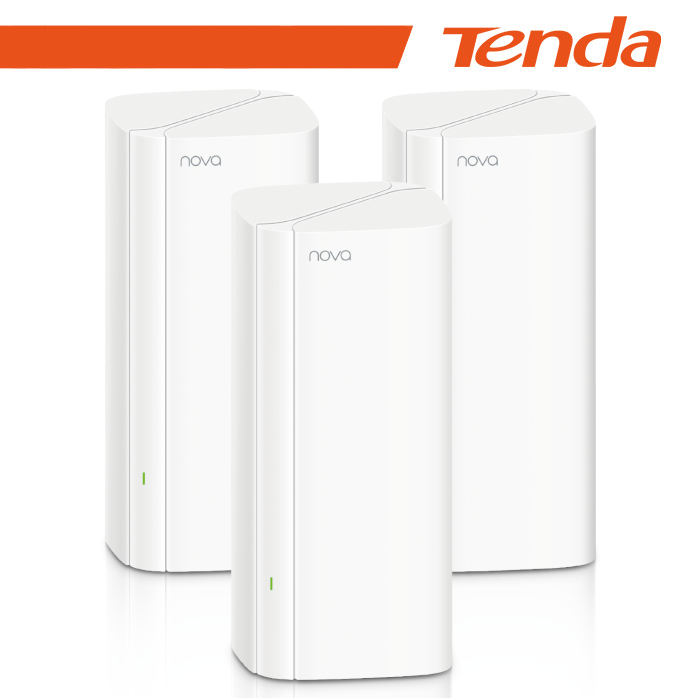 Sistema Wi-Fi 6 Mesh AX3000 Tenda Nova EX12 Dual Band (3 Pack)