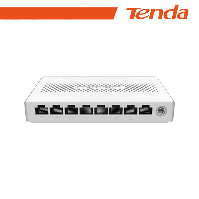 Switch 8 Porte 2.5G Tenda SM108 Fast Ethernet Unmanaged